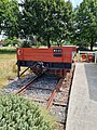 The NZR type M wagon at the Whitecliffs Branch historical site - Darfield, New Zealand. January 2024