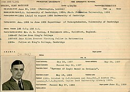 Alan Turing (1912-1954) at Princeton University in 1936.jpg