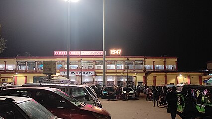 Barddhaman Junction railway station, West Bengal