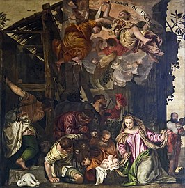 Adorazione dei pastori Paolo Veronese