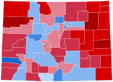 Colorado Presidential Election Results 2004.svg