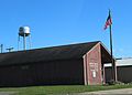 Post office and water tower for Exeland