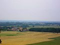 Blick vom Nordhang des Stemweder Berges nordwestwärts zum Dümmer