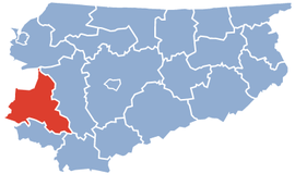 Poloha powiatu Powiat iławski vo Varmsko-mazurskom vojvodstve (klikacia mapa)