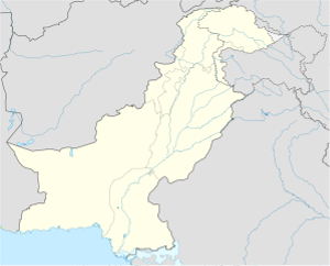 بدين is located in Pakistan