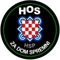 Patch of the Croatian Defence Forces for Muslims