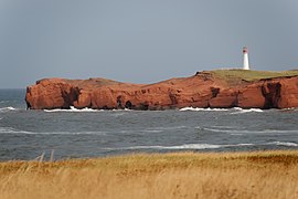 Borgot lighthouse in L'Étang-du-Nord