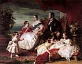 Family portrait by Franz Xaver Winterhalter, 1846