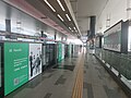 Platform level of the station.