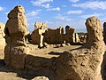 Ruins of Jiaohe old town / Ruinas de la ciudad antigua de Jiaohe