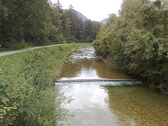 Unterlauf vor der Mündung