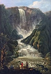 Carlo Labruzzi, Cascades de Terni 1779.