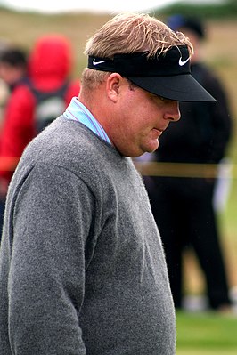 Carl Pettersson op de The Open Championship in 2007