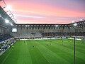 Fußballspiel in der Paragon Arena in Paderborn