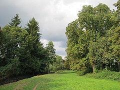 Im Osten des Woogbachparks