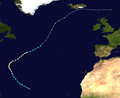 Hurricane Maria track map