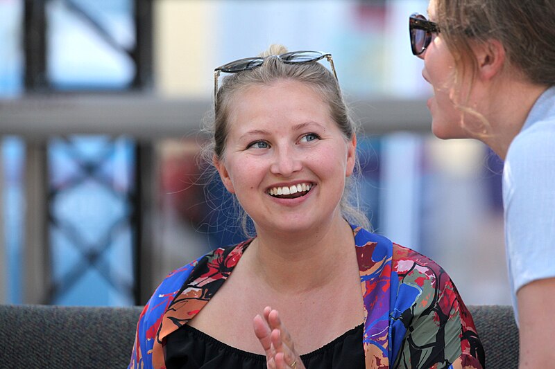 File:Merilin Mandel at the Opinion Festival 2022 in Paide, Estonia.jpg