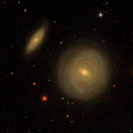 NGC 2959 (rechts) en NGC 2961