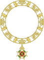 Collar of the Order, heraldic depiction.