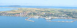 View of the shoreline of Ørland