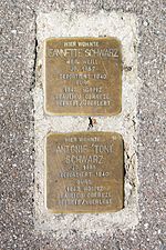 Stolpersteine Zasiusstraße 89