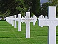 Grave marker of Medal of Honor in the Colleville-sur-Mer Cemetery