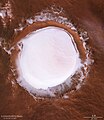 Kombinovaná fotografie pořízená sondou Mars Express