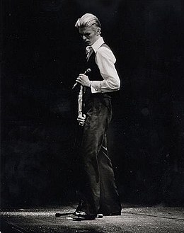 Il thin White Duke nel 1976