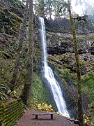 Winter Falls in Silver Falls State Park