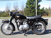 Matchless G80CS R (500 cc) uit 1965, voor de politie van Rhodesië.