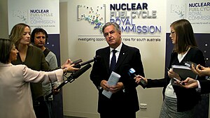 Nuclear Fuel Cycle Royal Commission press conference, Adelaide, 17 April 2015