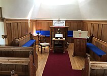 Interior of the chapel