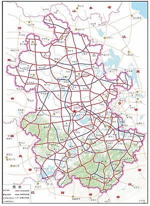 安徽省高速公路網