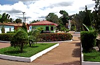 Park bij de kerk van Cidelândia