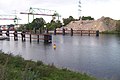 Reste der abgerissenen de:Herrenbrücke, September 2007