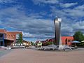 Une vue ancienne du campus de l'université de Luleå