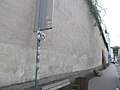 Stadtmauer an der Paris-Lodron-Straße (heute verputzt)