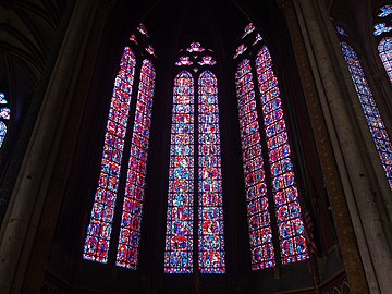 Verrières de la chapelle du Sacré-Cœur.