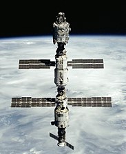 The International Space Station in September of 2000.