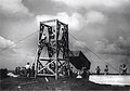 Construction of tower, Tel Yitzhak 1938