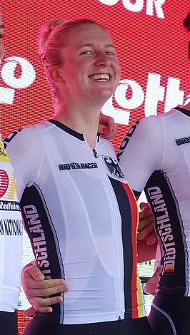 Hannah Ludwig in de Lotto Belgium Tour 2019