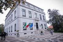 Facade of the São Bento Mansion.