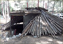 Tongva ceremonial house.