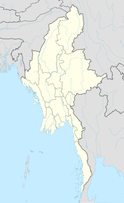 Sijaintikartta Myanmar