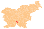 The location of the Municipality of Sodražica