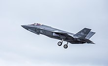 A F-35A Lightning II of the 33rd Fighter Wing takes off to conduct sorties at Eglin Air Force Base during 2017.