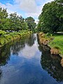 Armagh Footbridge, looking downstream. January 2023