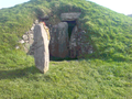 South-west side, decorated stone