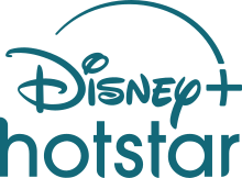 Logo for Disney+ Hotstar in Southeast Asian countries