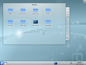 Kubuntu 10.10 KDE 4.5.1 davvisámegiella